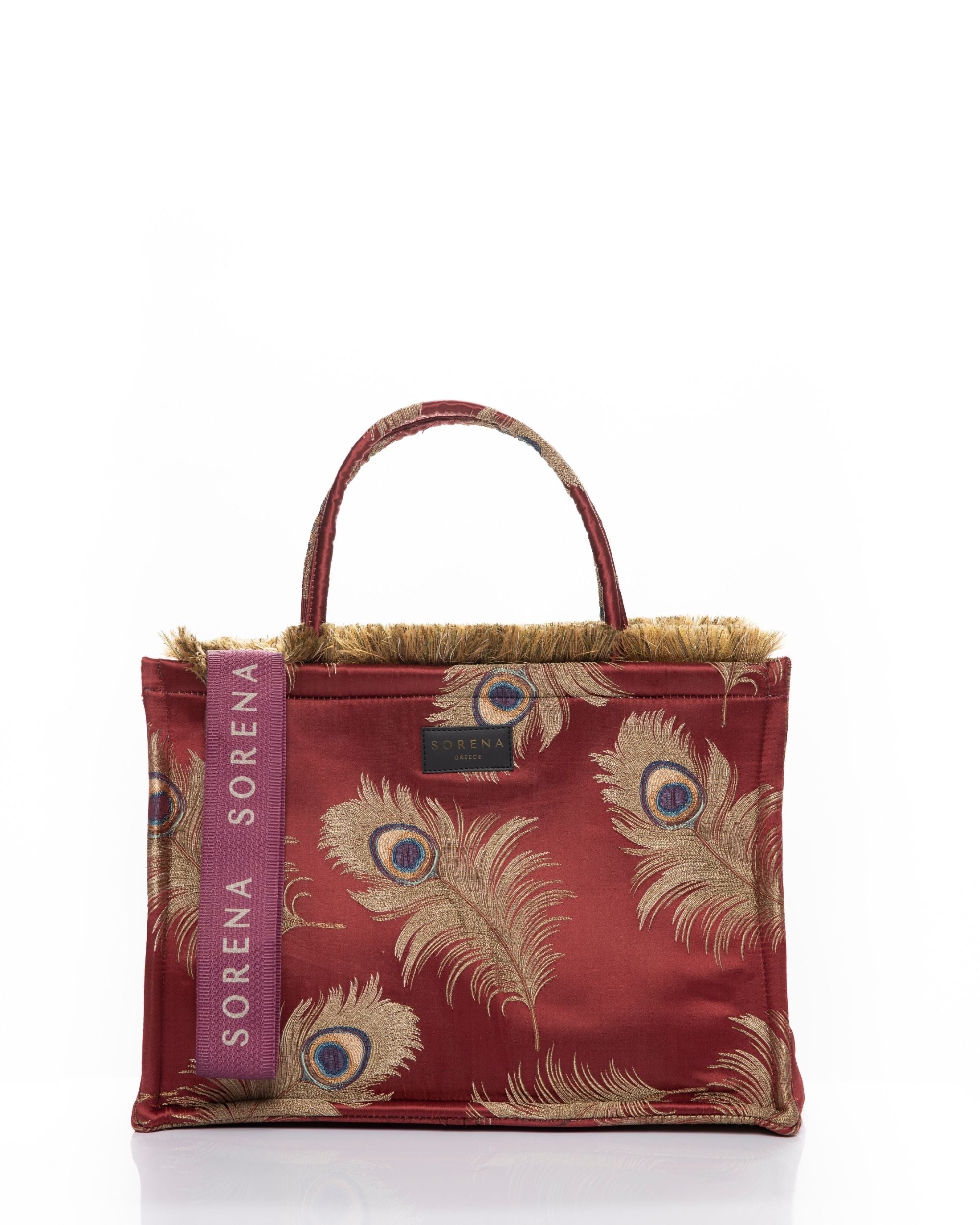 Pagona Red Medium Tote Bag fra Sorena 5207393005871 Bettanshus Veske