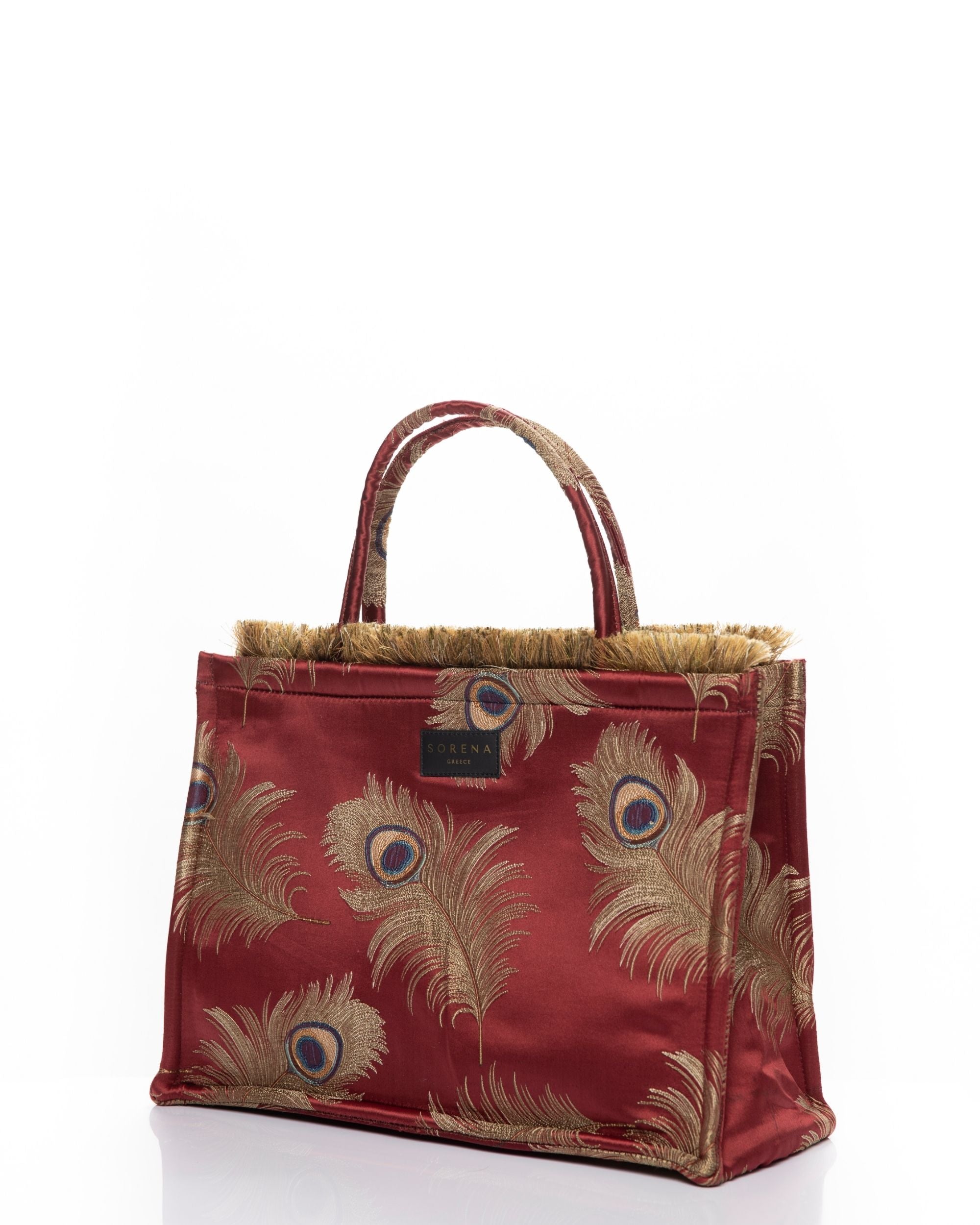 Pagona Red Medium Tote Bag fra Sorena 5207393005871 Bettanshus Veske